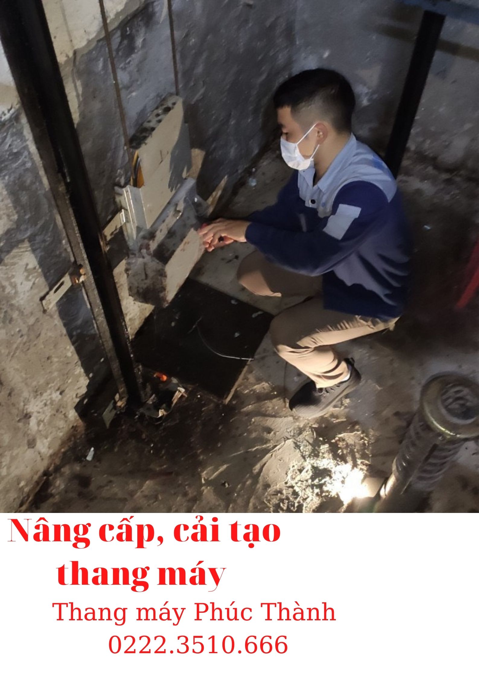 Nâng cấp, cải tạo thang máy tại Bắc Ninh