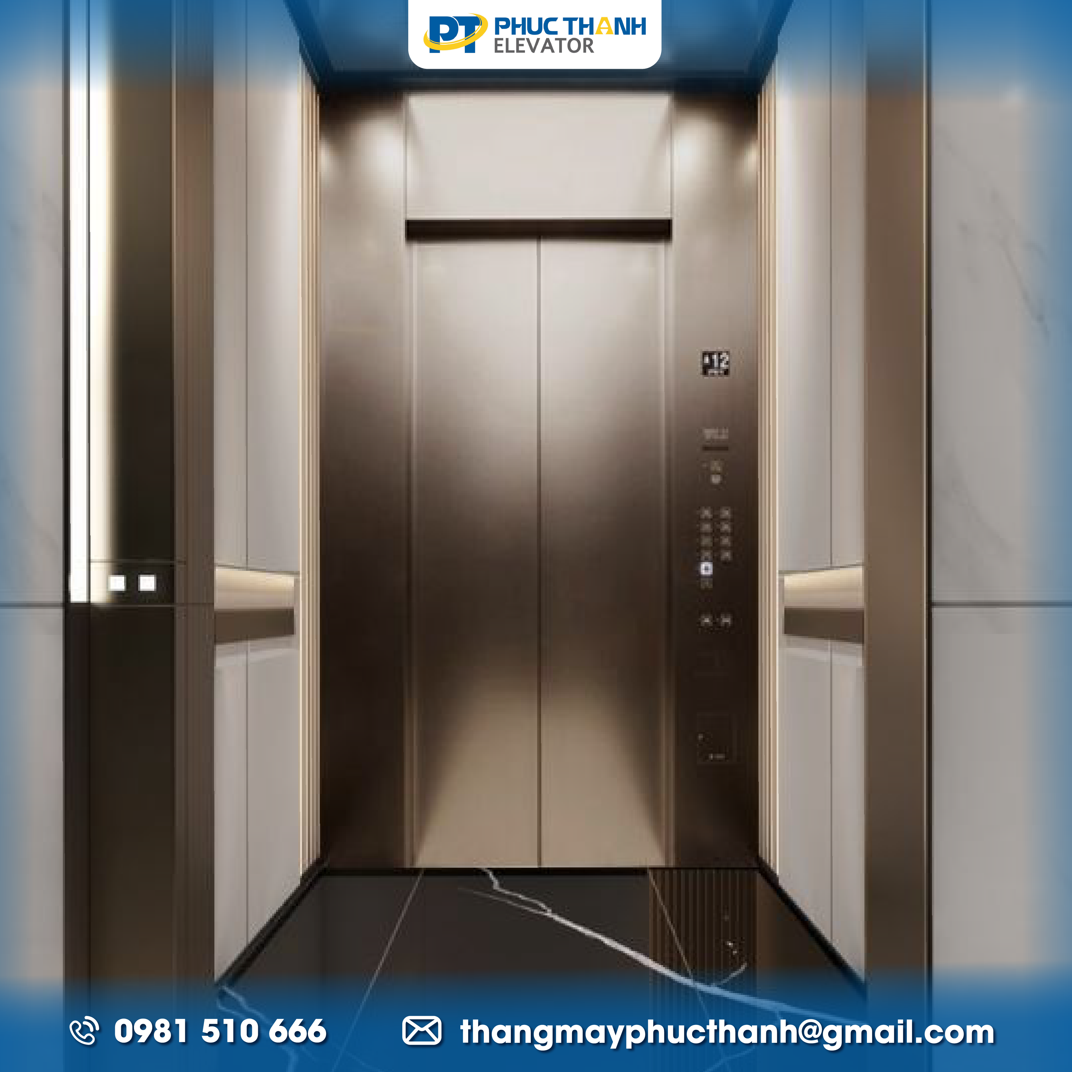 Lắp thang máy cho nhà mới xây tại Bắc Ninh